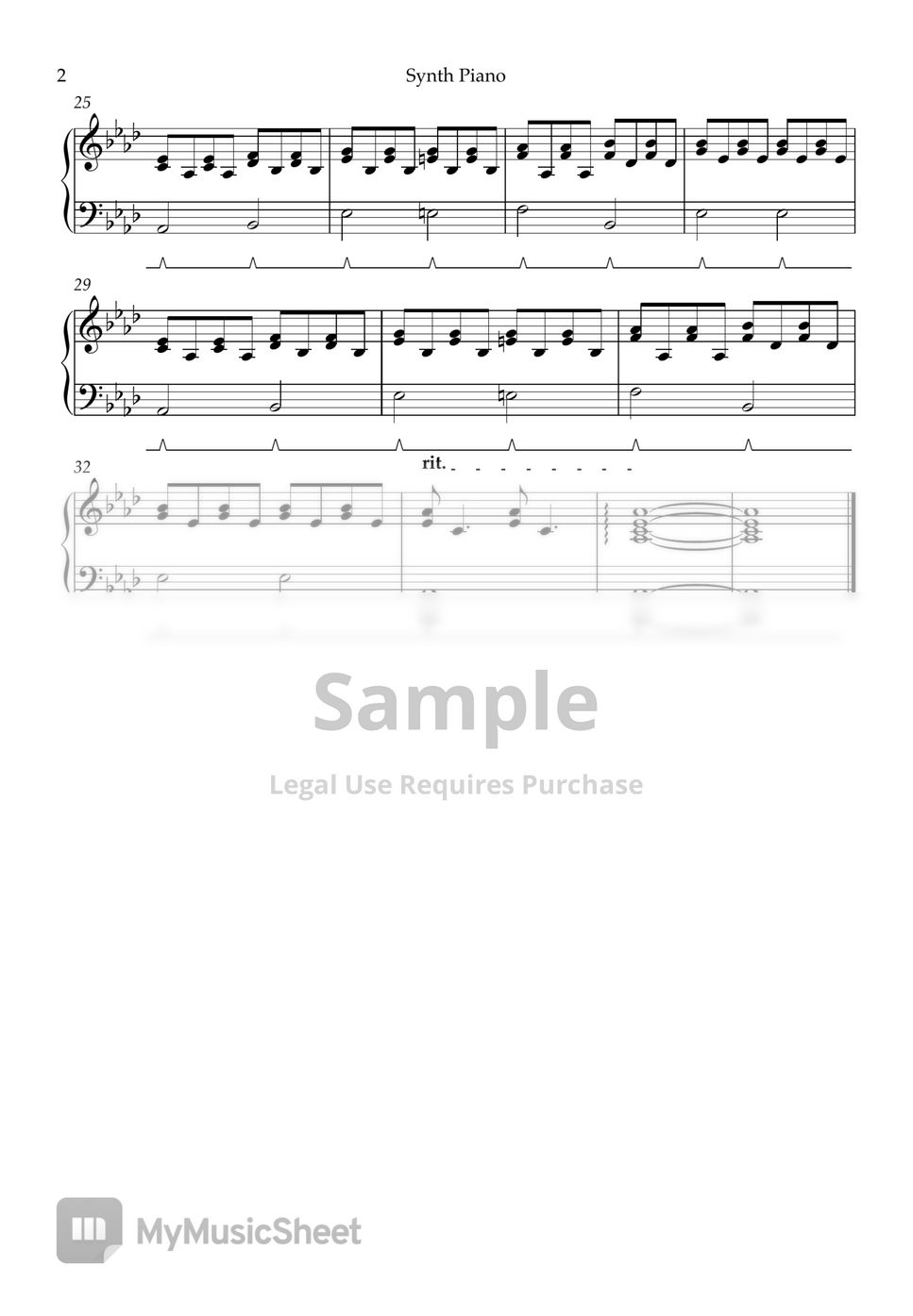 Ritsuko Okazaki For Fruits Basket (Parts) Partitura by Brandon Skelton