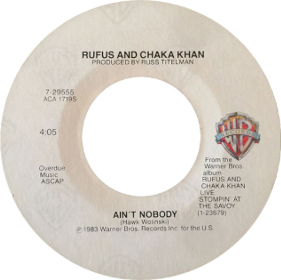 Chaka Khan & Rufus - Ain't Nobody (Bass Guitar Score) by Jonathan Lai