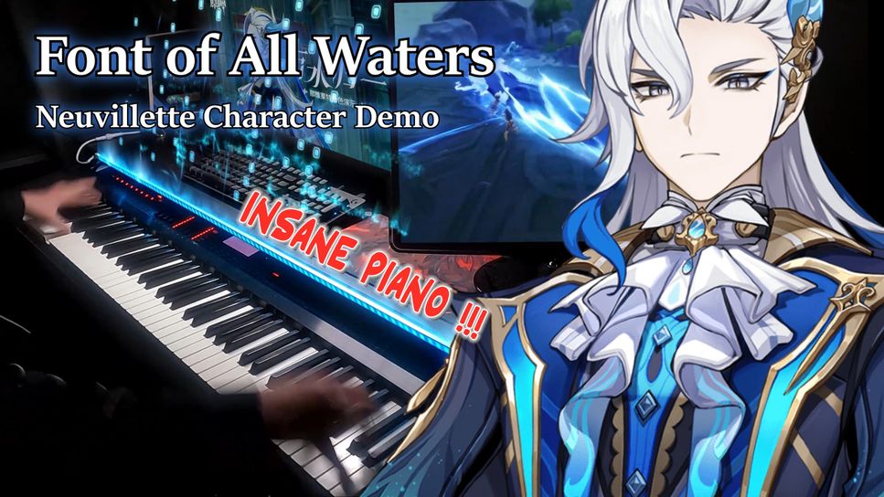 HOYO-MiX - Neuvillette: Font of All Waters/Genshin Impact Character Demo (Genshin Impact EPIC Piano) by ChaconneScott & Jasper Hu