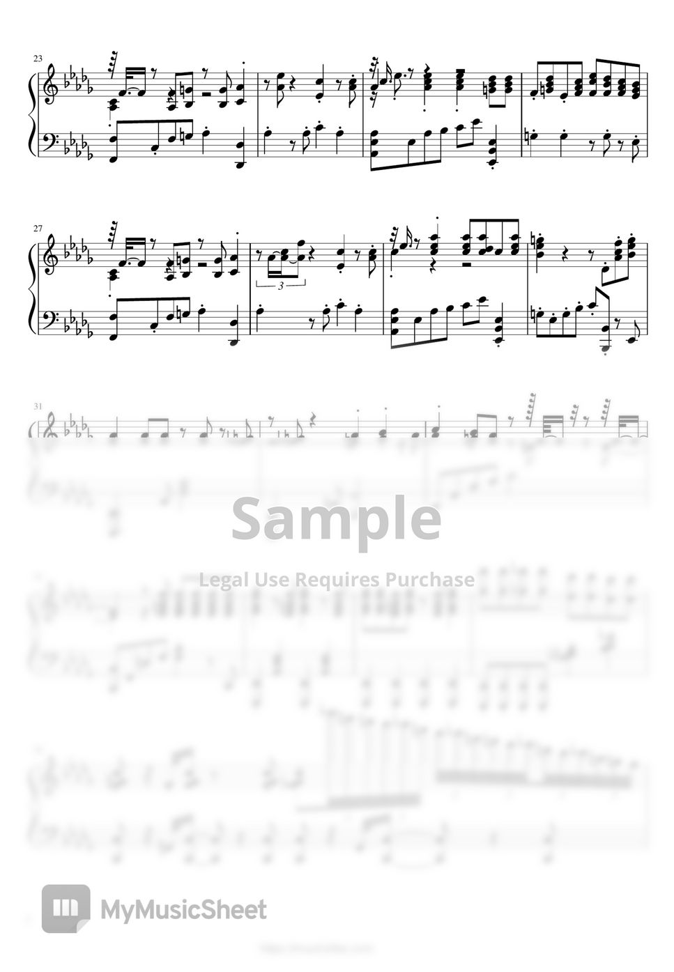 Stray Kids God's Menu (神메뉴) Piano Sheet + MP3 + MIDI Sheet