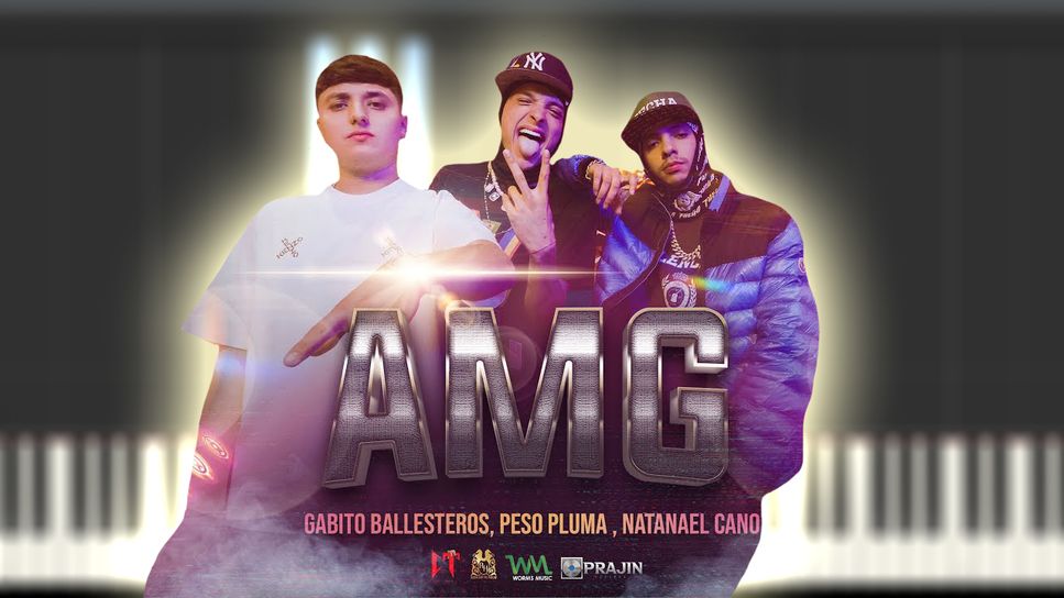 Natanael Cano x Gabito Ballesteros x Peso Pluma - AMG Trumpet In Bb Bản ...