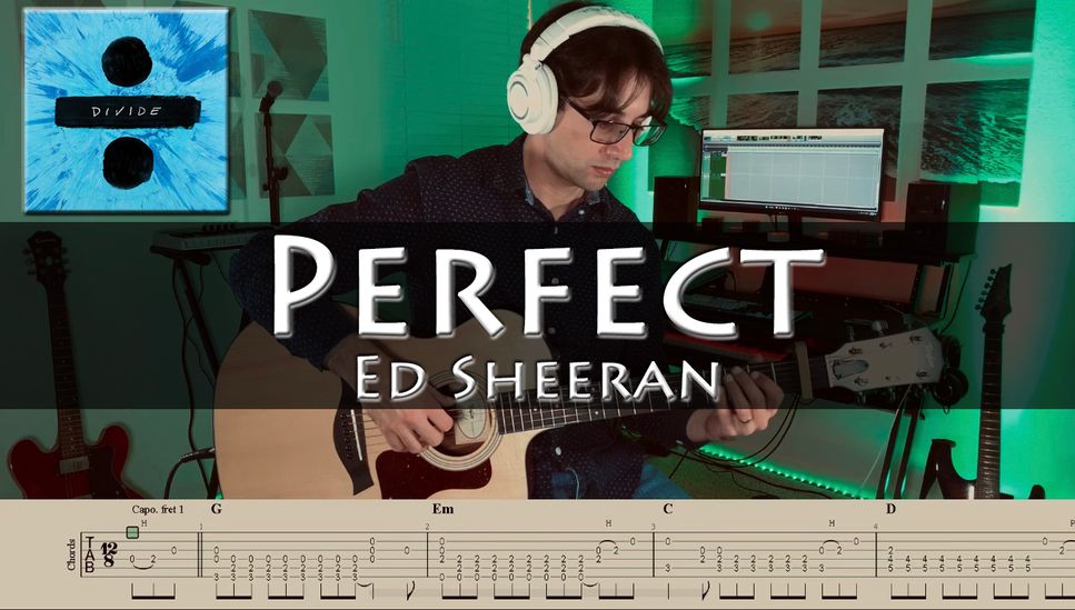 Ed Sheeran - perfect (Solo Fingerstyle Guitar Arrangement) by Enrique Rojas