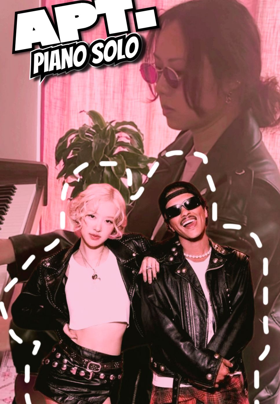 Rosé, Bruno Mars - APT. 2 mins version (Piano solo) by Sukie Sing