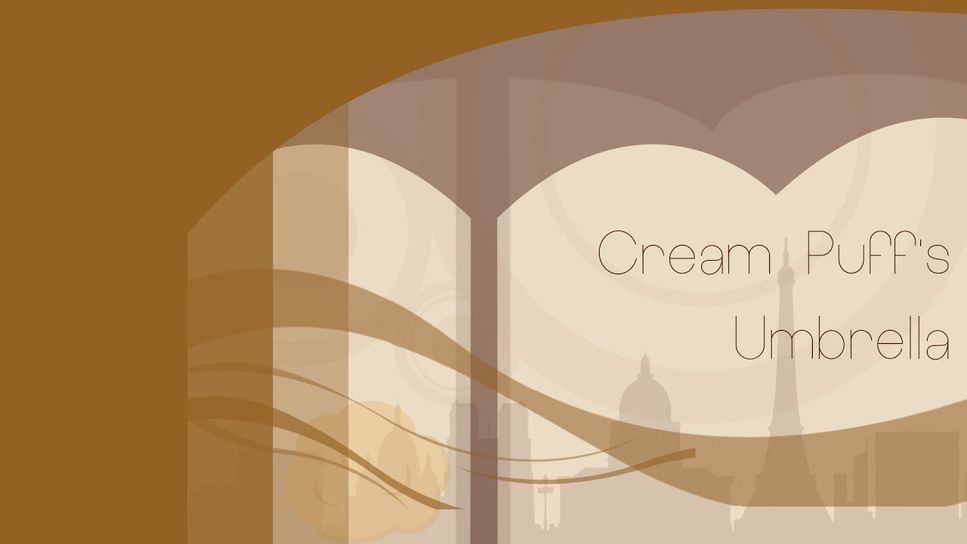 a_hisa - 40. Cream Puff's Umbrella (pdf) by Chryso_Chrysoberyl