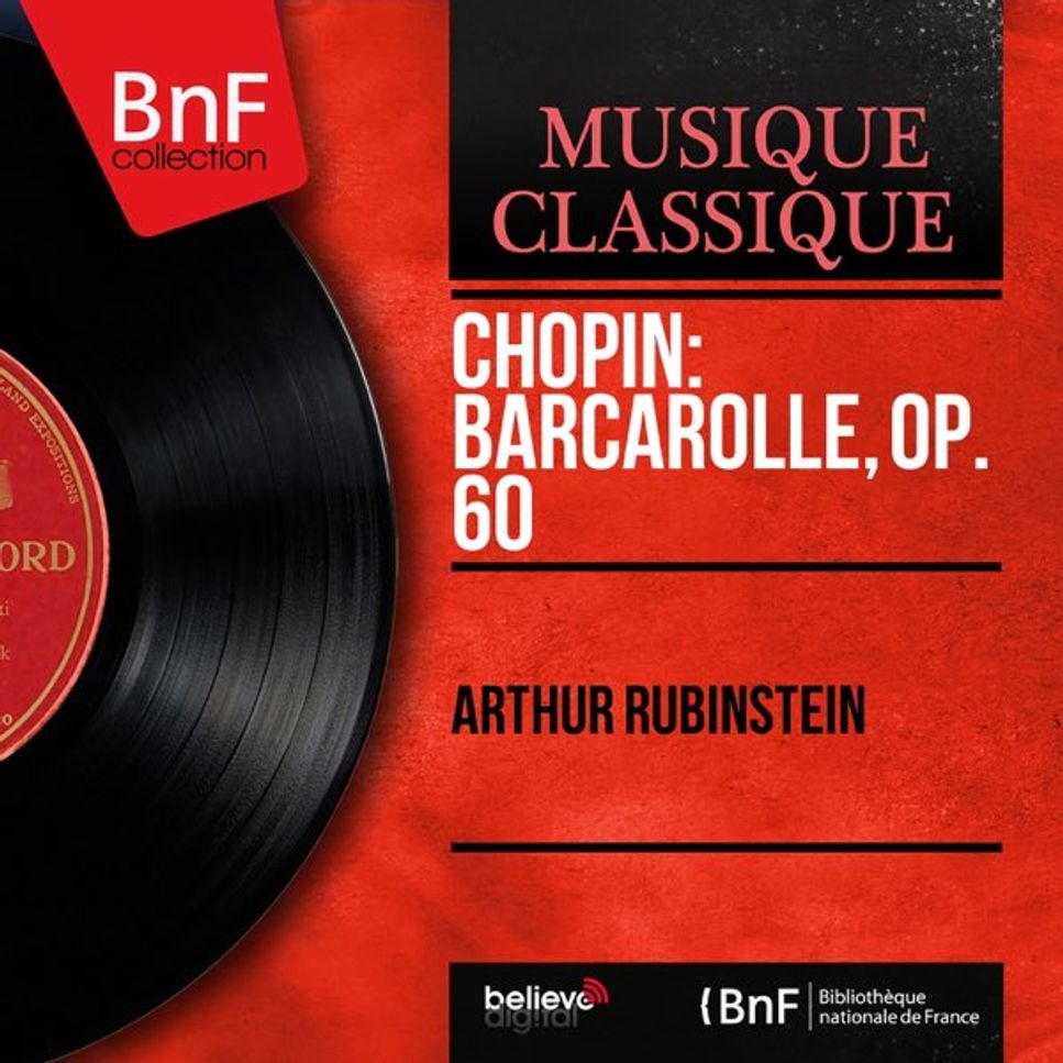Frédéric François Chopin Barcarolle Op.60 in F♯ Major (Chopin
