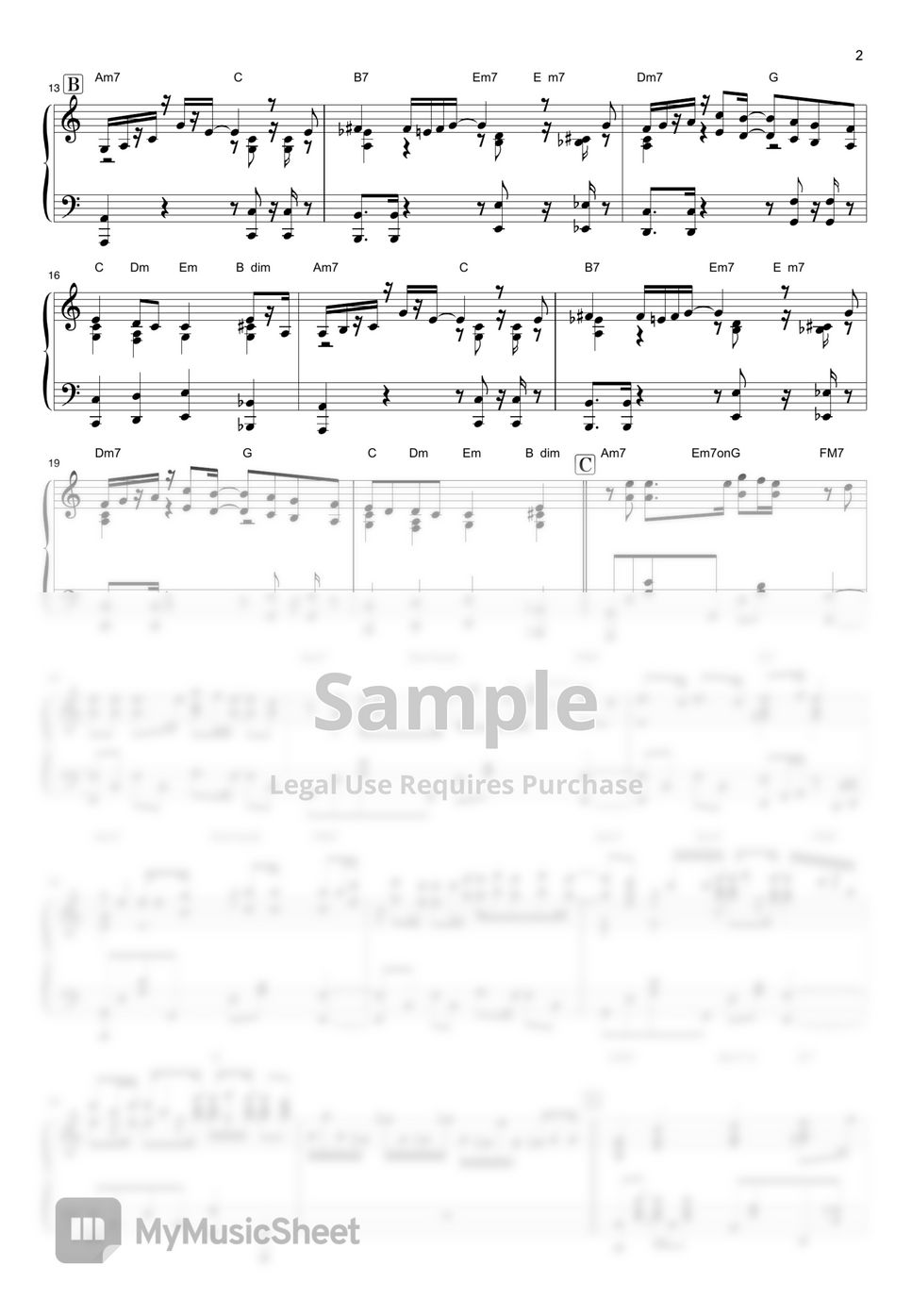 King Gnu BOY Partitura by THETA PIANO