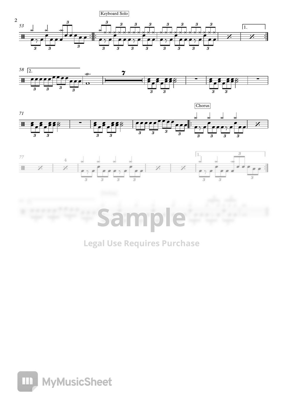 Rammstein - Ich Tu Dir Weh Sheet by Drum Transcription: Leo Alvarado