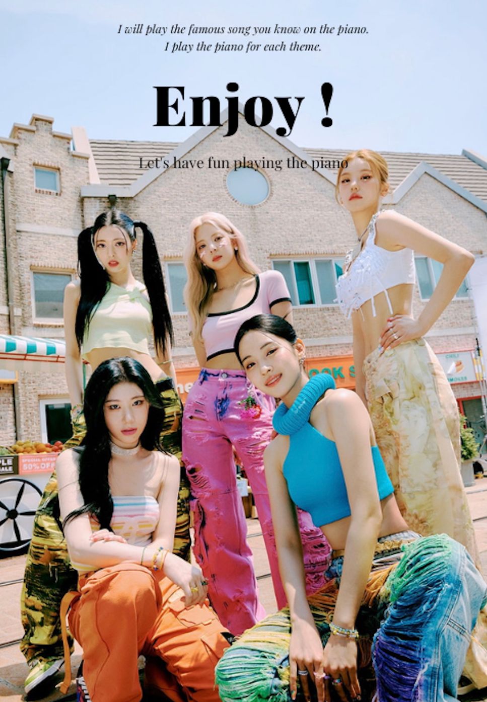 ITZY (있지) - CAKE (케이크) (Piano Cover) Partitura by @_enjoypiano