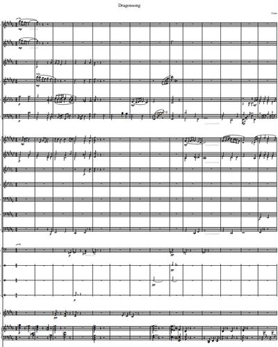 Dragonsong（arr. for orchestra）Finale fantasy XIV 5.0