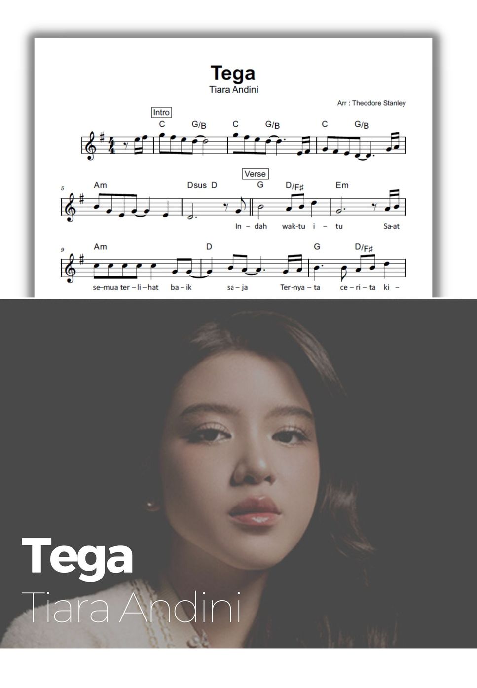 Tiara Andini - Tega Hoja by Theodore Stanley