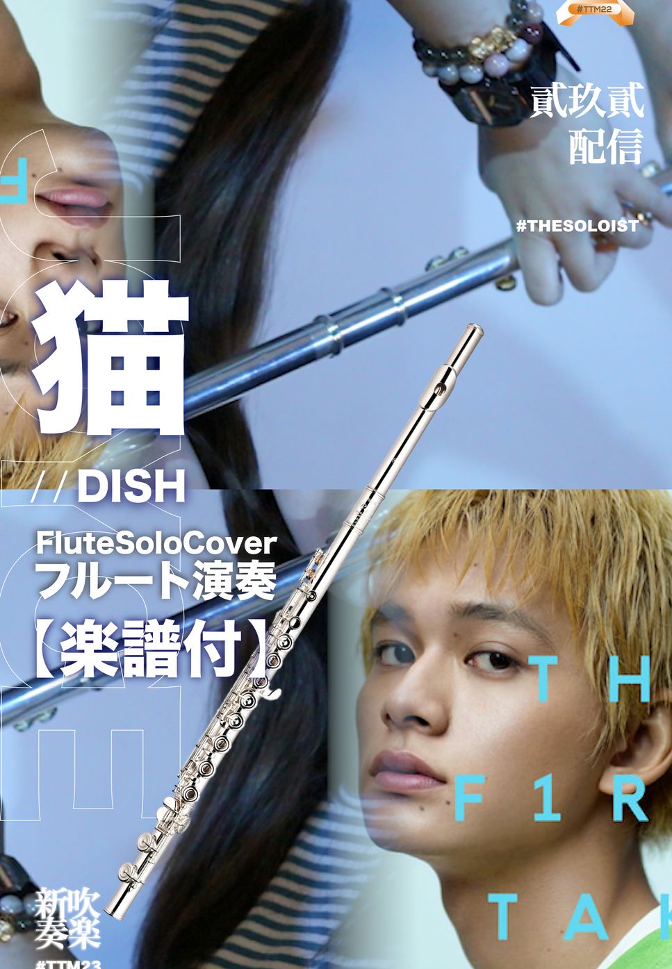 Dish - Neko (C/ Bb/ F/ Eb Solo Sheet Music) by FungYip