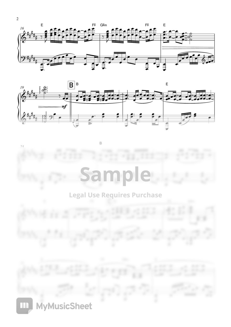 ONE PIECE One Day (The ROOTLESS) Sheet by SLSMusic