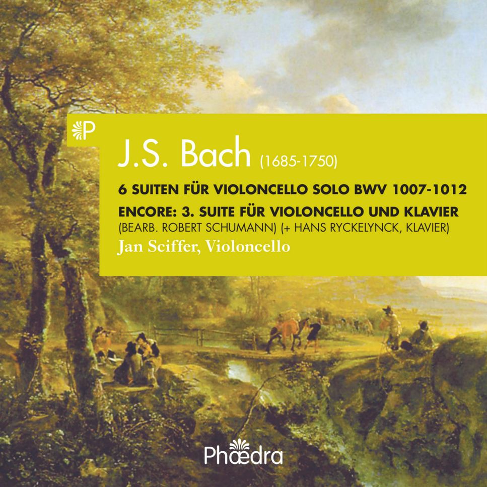 Johann Sebastian Bach Bach 6 Cello Suites No.3 in C major, BWV