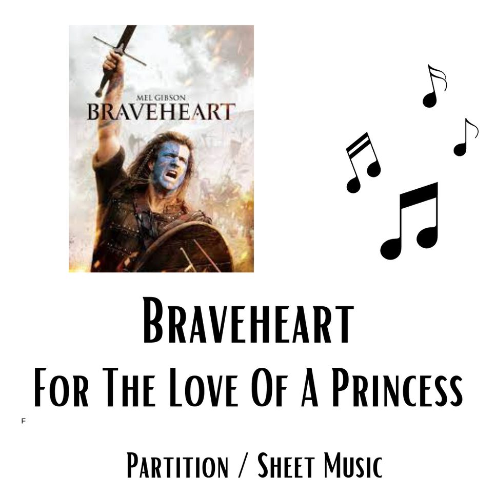 James Horner - For The Love Of A Princess - Braveheart Theme by Eihwaz Harpe Celtique