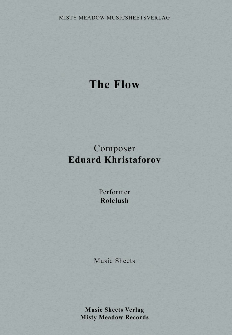 Eduard Khristaforov (Rolelush) - The Flow (Piano composition)