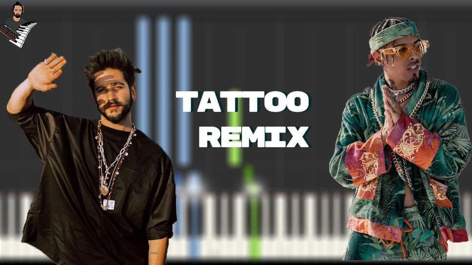Rauw Alejandro & Camilo - Tattoo Remix Sheet