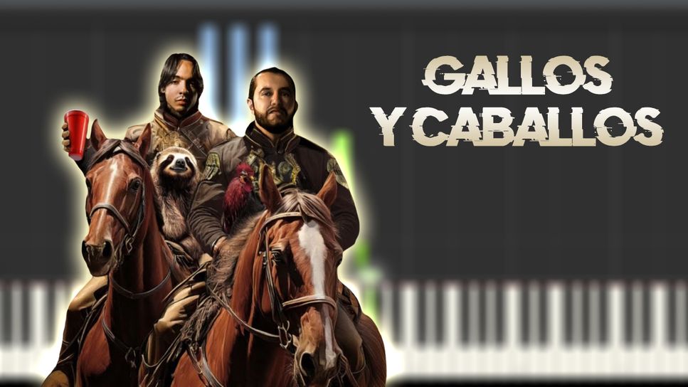Grupo Maximo Grado x Natanael Cano - Gallos y Caballos Partitura