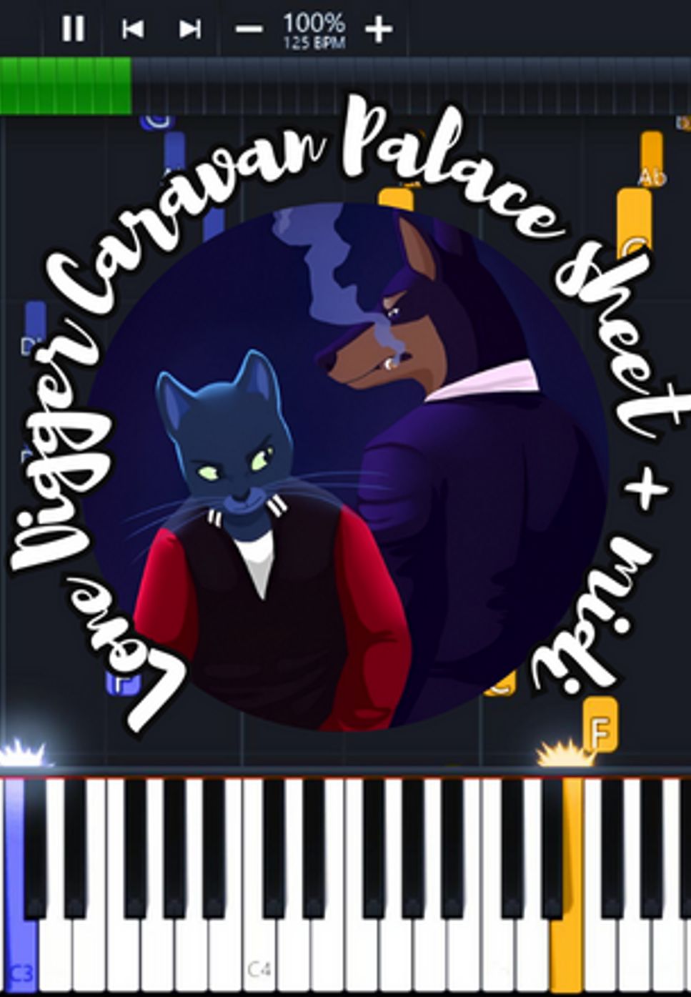 Caravan Palace - Lone Digger by Marco D.
