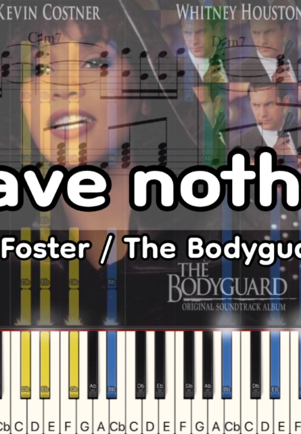David Foster - I have nothing نوتة by Grace Piano