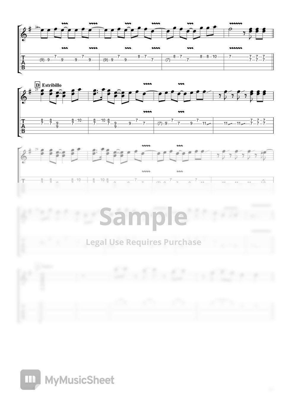 The Cranberries Zombie TAB by David Calabrés