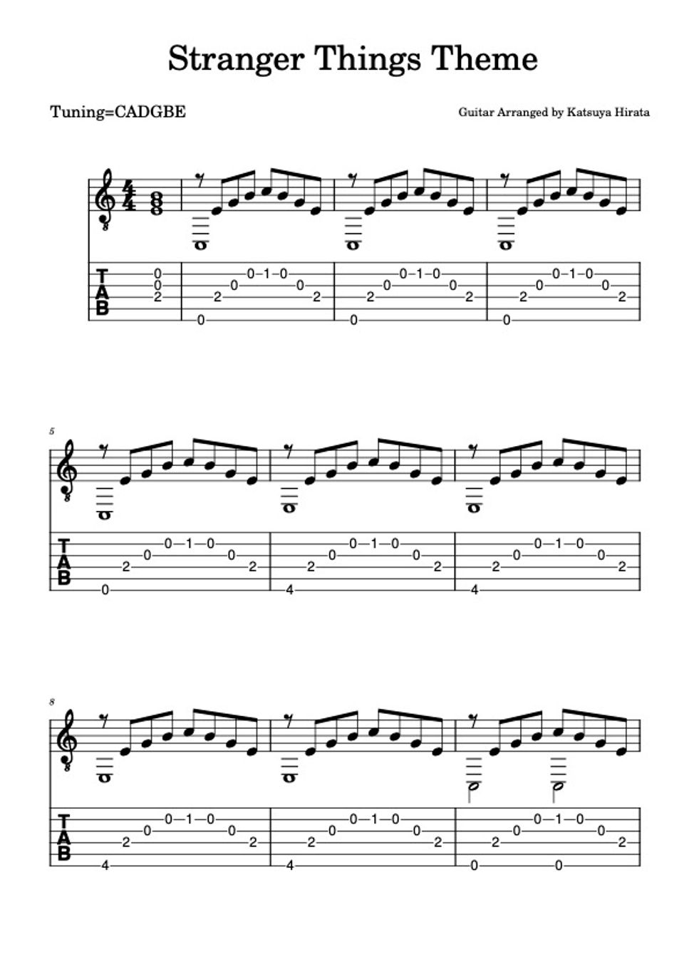 stranger-things-stranger-things-theme-song-sheet-by-katsuya-hirata