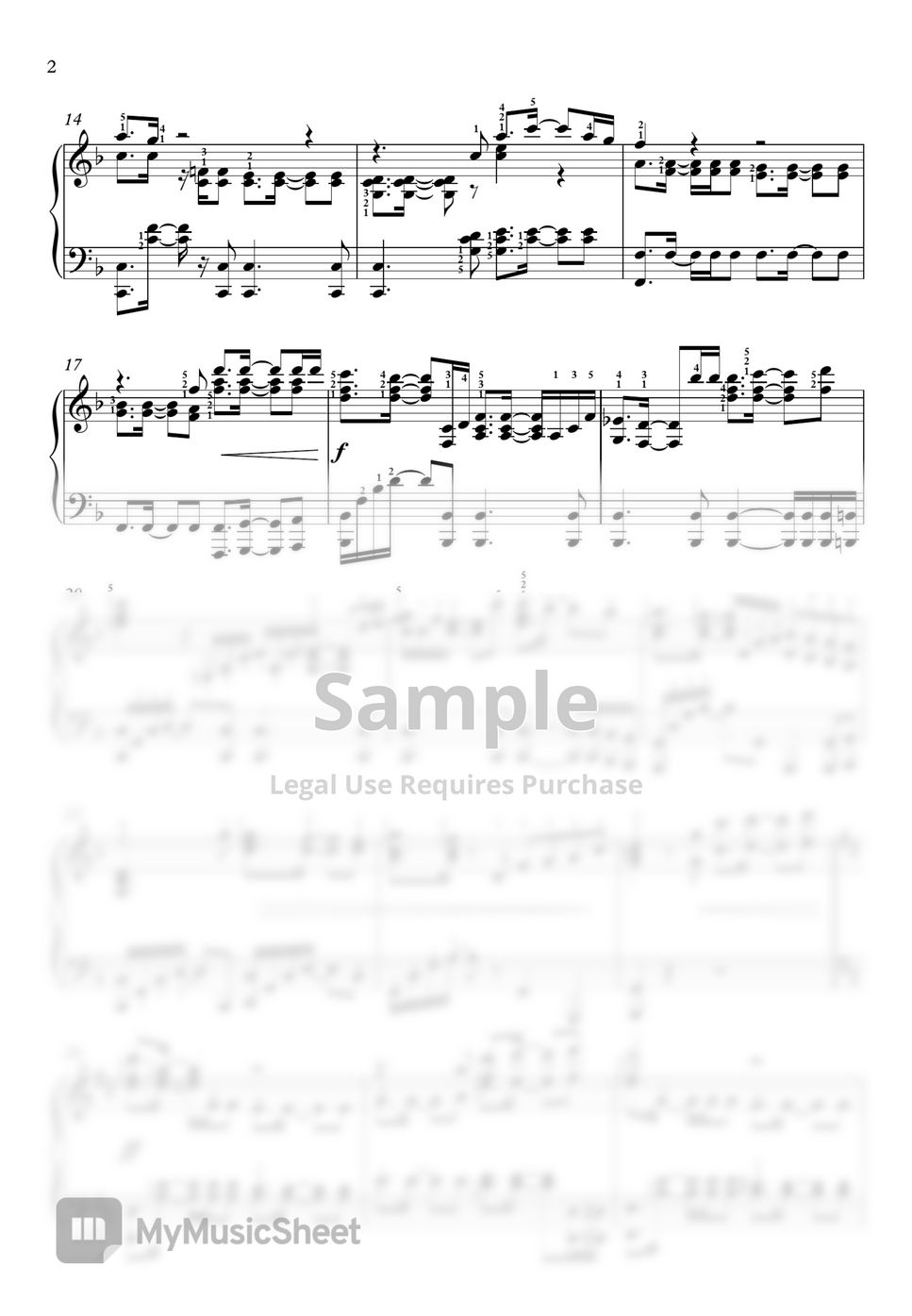 John Lennon Happy Xmas Notenblatt by Adelina Piano