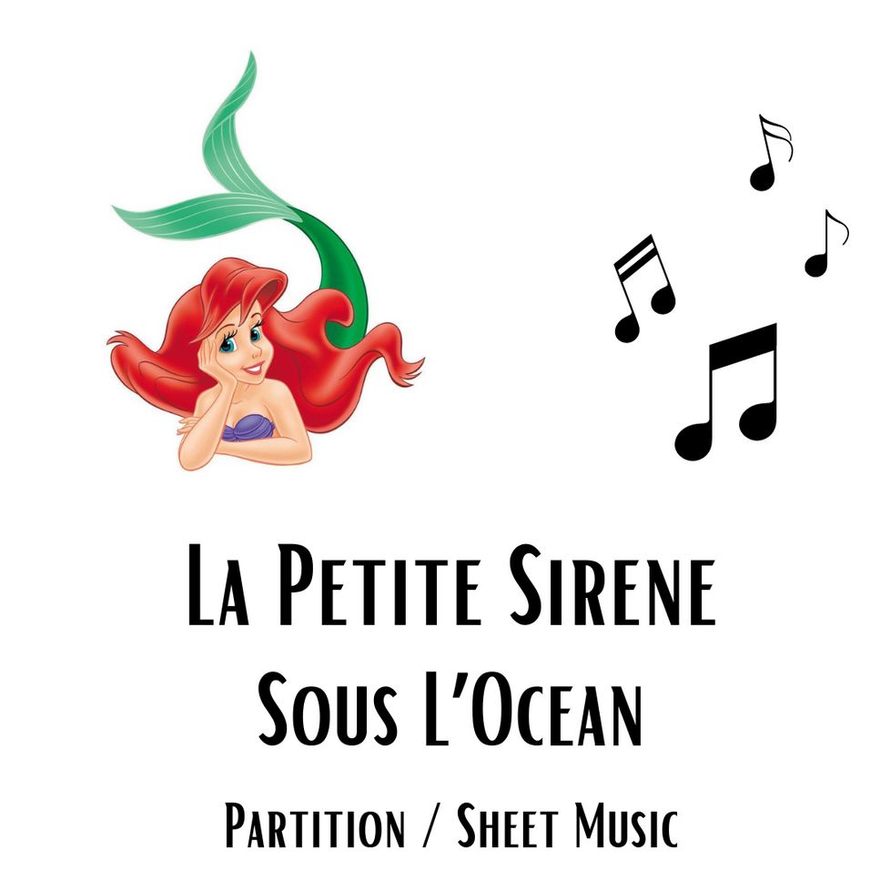 Sous l'Océan - La petite sirène - The Little Mermaid by Eihwaz - Harpe Cetique