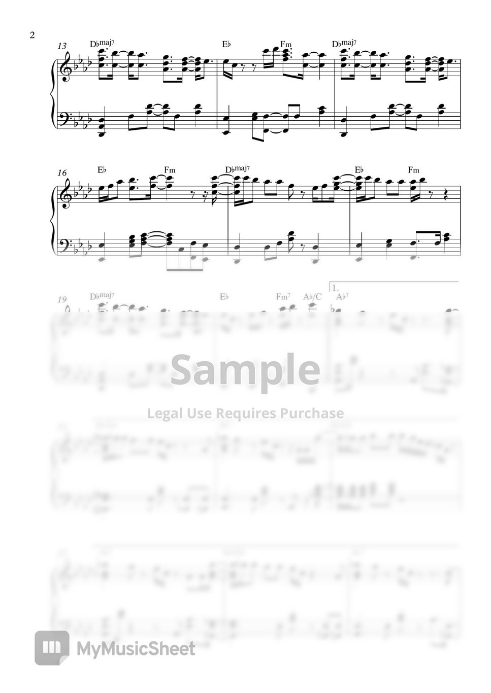 BTS Butter (Original Key) Nuty by Pineapplechord