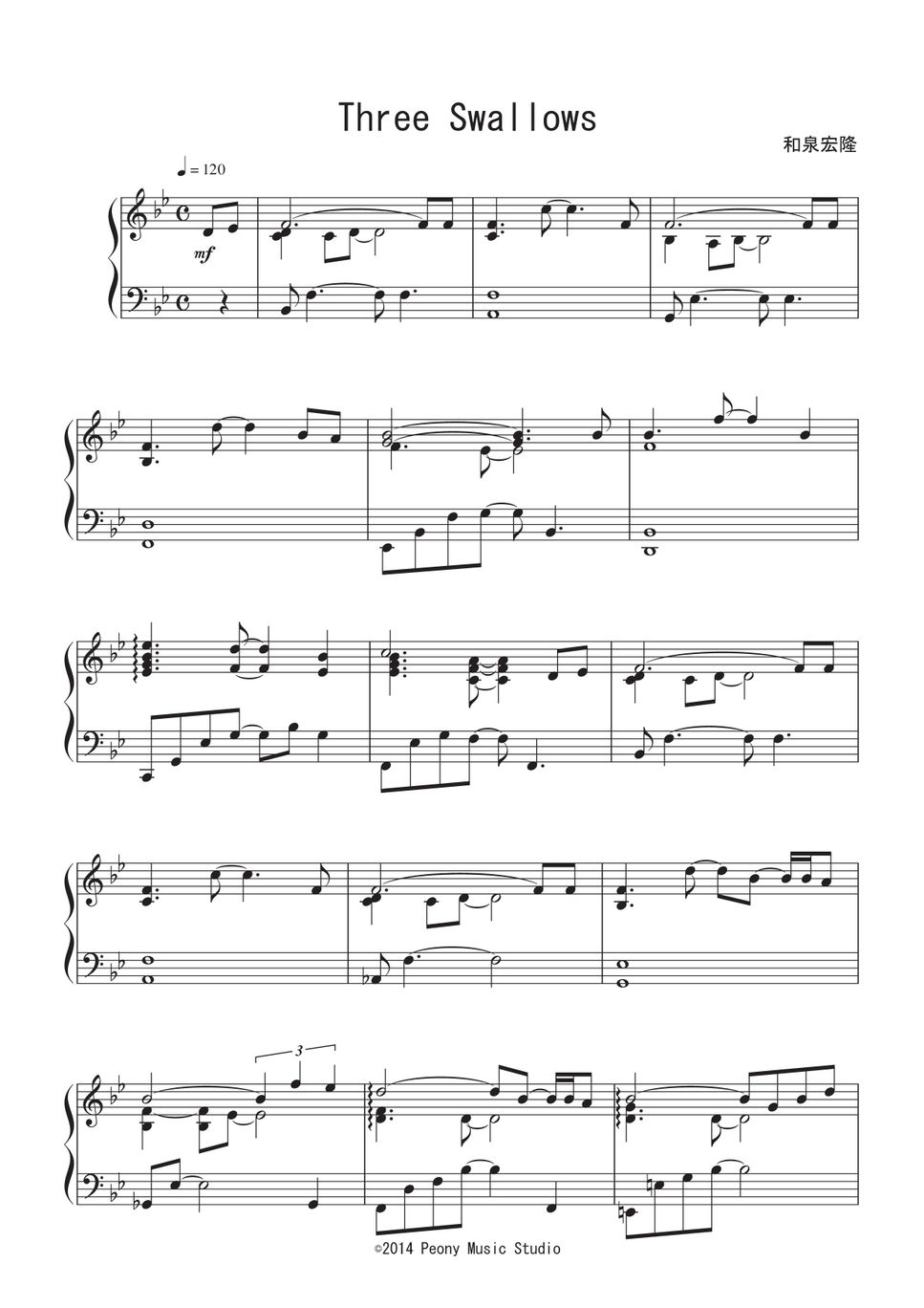 和泉宏隆「コンプリート・ソロ・ピアノ・ワークス I ＆ II」楽譜販売 – 和泉宏隆