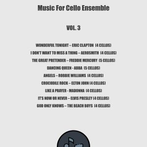 BEST MUSIC FOR CELLO ENSEMBLE VOL.3