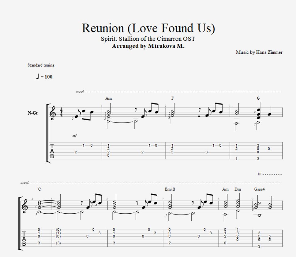 Hans Zimmer - Reunion (Love Found Us) by Marina Mirakova