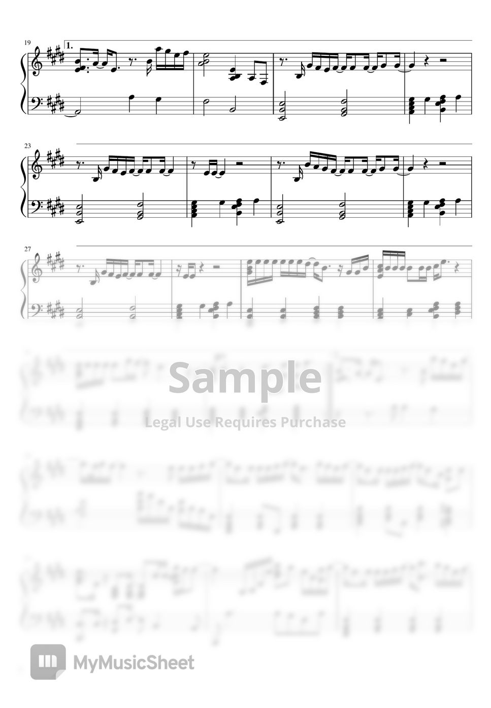 G Dragon Untitled Partitura By Moon Laif