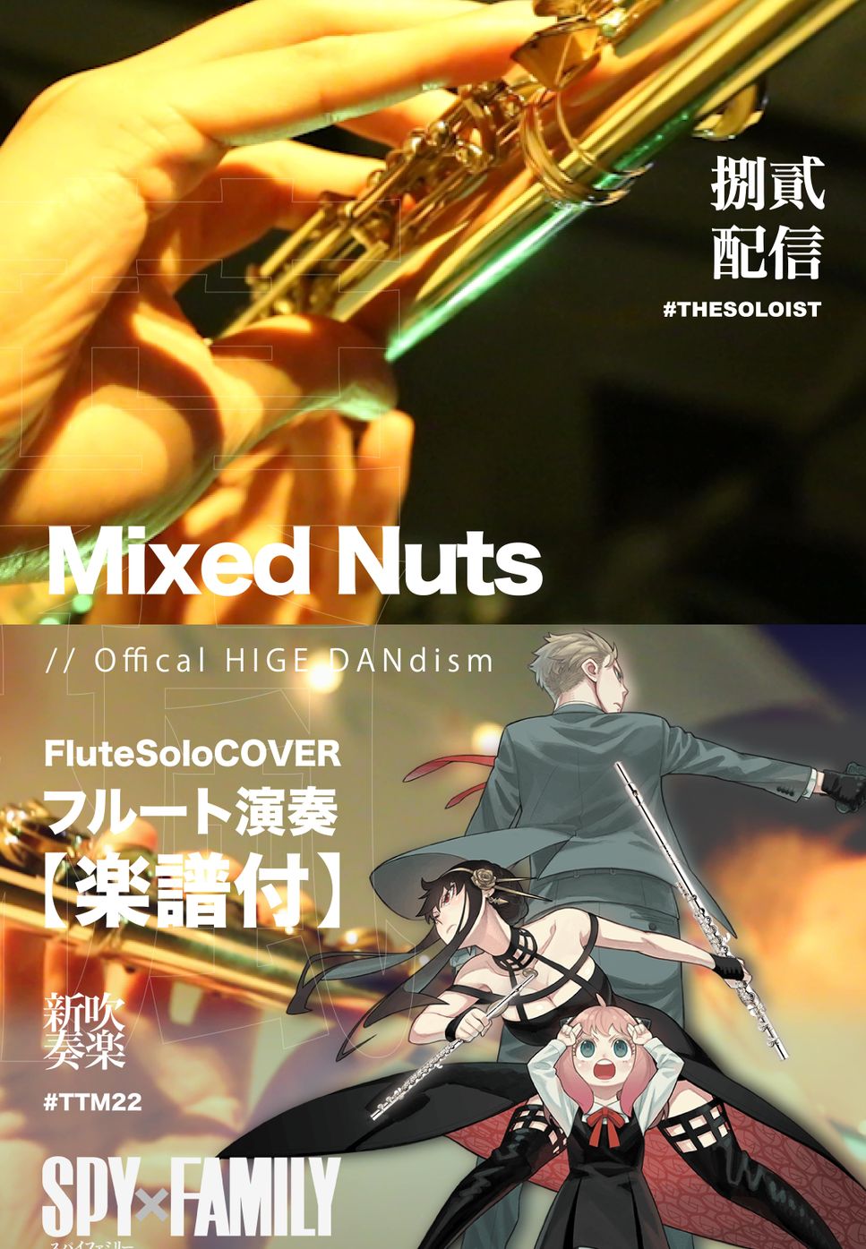 Spy X Family - Mixed Nuts (Flute Solo) by FungYip
