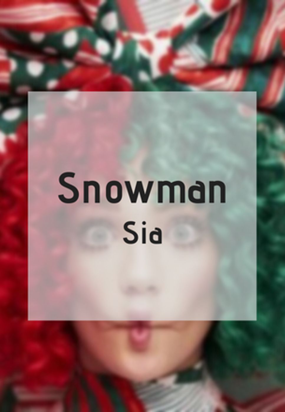 Sia - Snowman by GuestinPiano