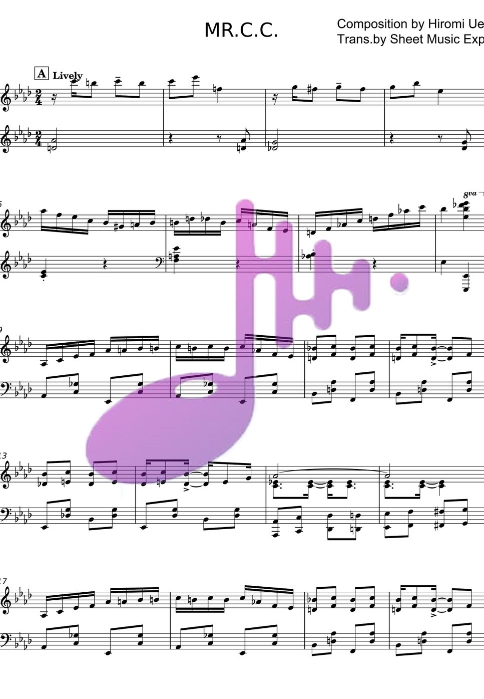 Hiromi Uehara - Mr. C.C. (Jazz) by Sheet Music Express