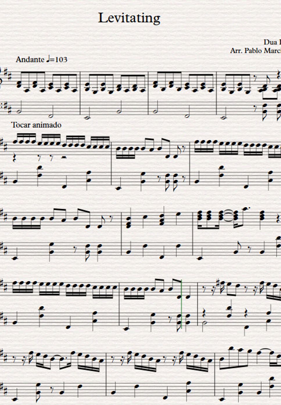 Dua Lipa - Levitating (Pop dance) by Pablo Marciello