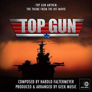 Harold Faltermeyer - Top Gun Anthem - RECORD SLEEVE ONLY (45RPM 7”) (RC275)