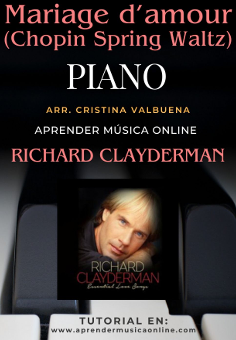 Paul de Senneville - Mariage d'amour (Richard Clayderman Style) Sheet ...
