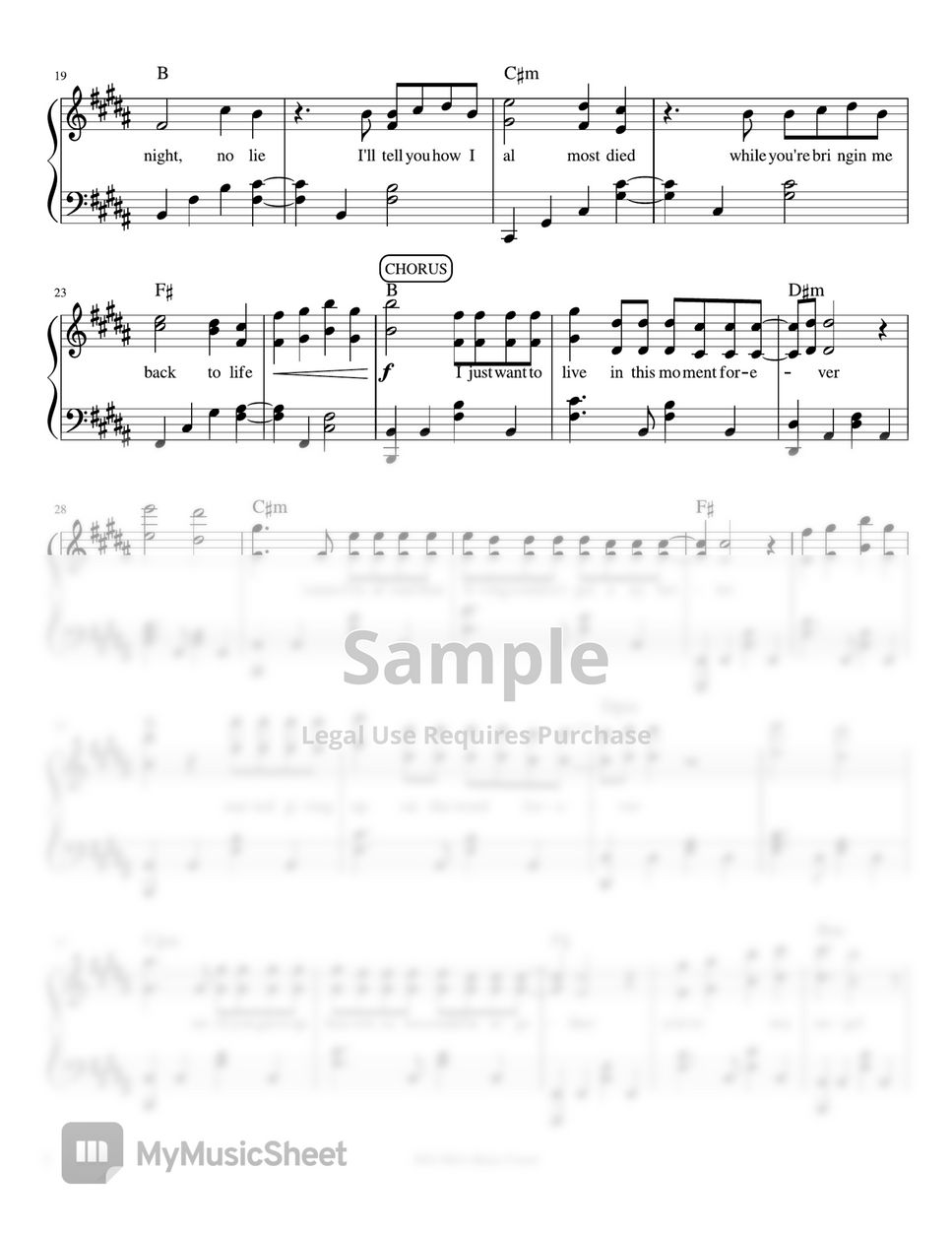 Troye Sivan Angel Baby (piano sheet music) Lembar Musik by Mel's