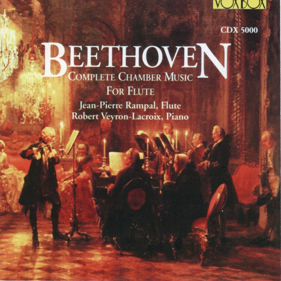 Ludwig van Beethoven - Duo for 2 Flutes, WoO 26 in G Major (Full Original 1.Allegro con brio & 2. Minuetto quasi allegretto Score and Parts) by poon