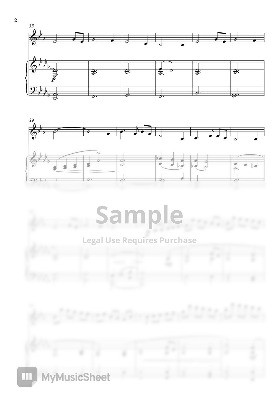 hymn-amazing-grace-lembar-musik-by-areum-lee