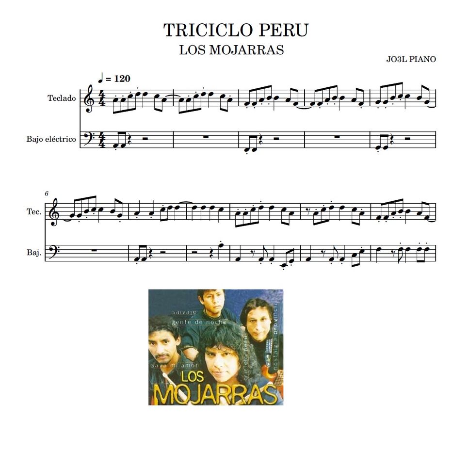 Los Mojarras - Triciclo Perú by JO3L PIANO