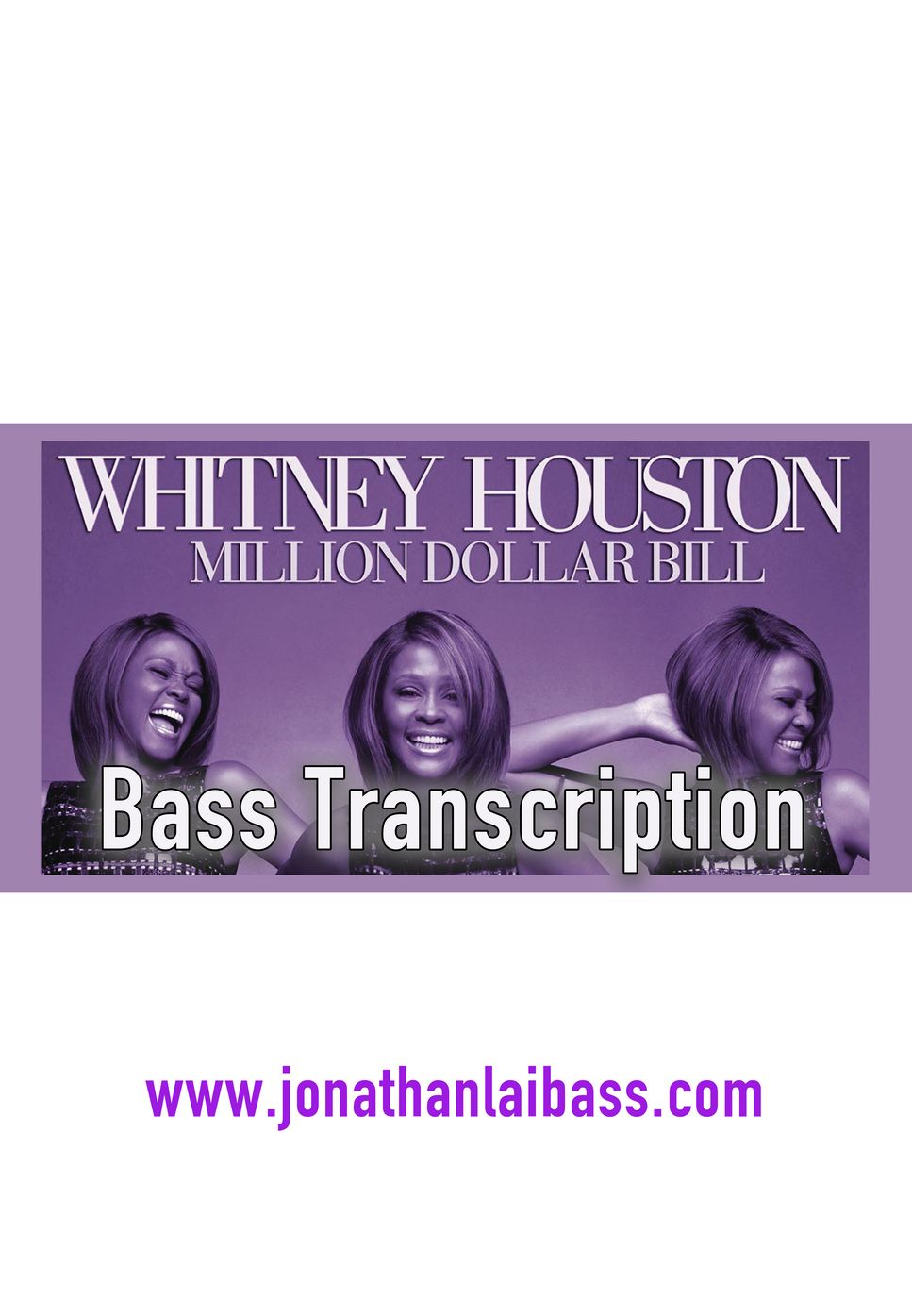Whitney Houston Million Dollar Bill Bass Guitar Score Sheets By whitney-houston-million-dollar-bill-bass-guitar-score-sheets-by