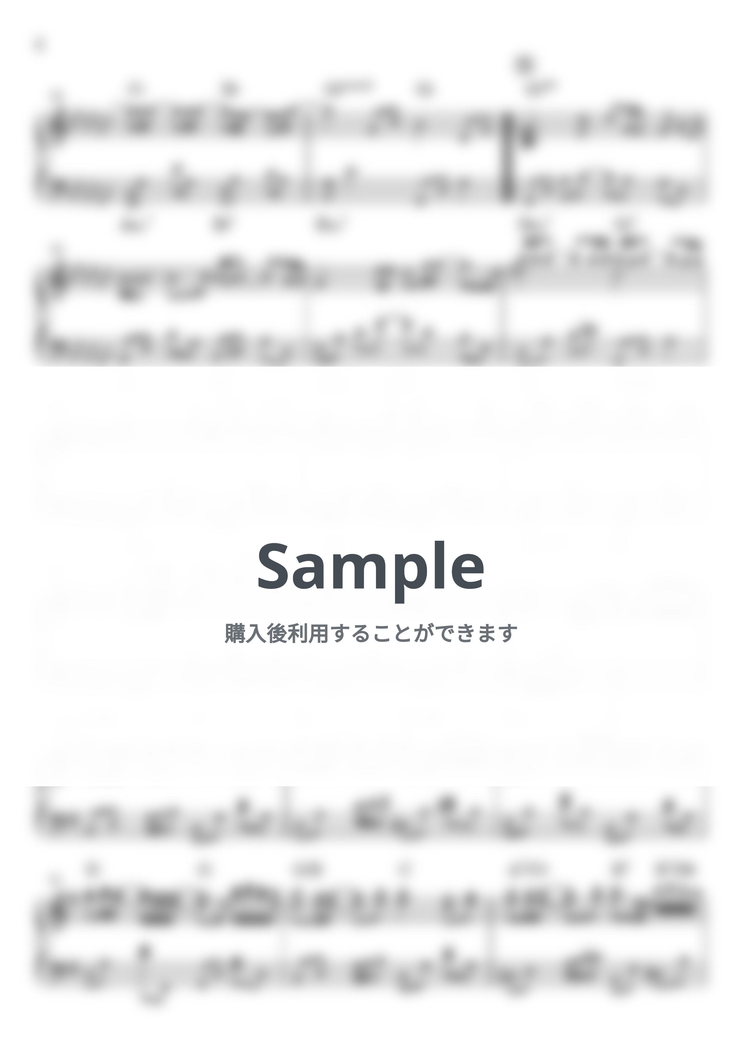 浜崎あゆみ - mimosa (続・続・最後から二番目の恋 主題歌) by miiの楽譜棚