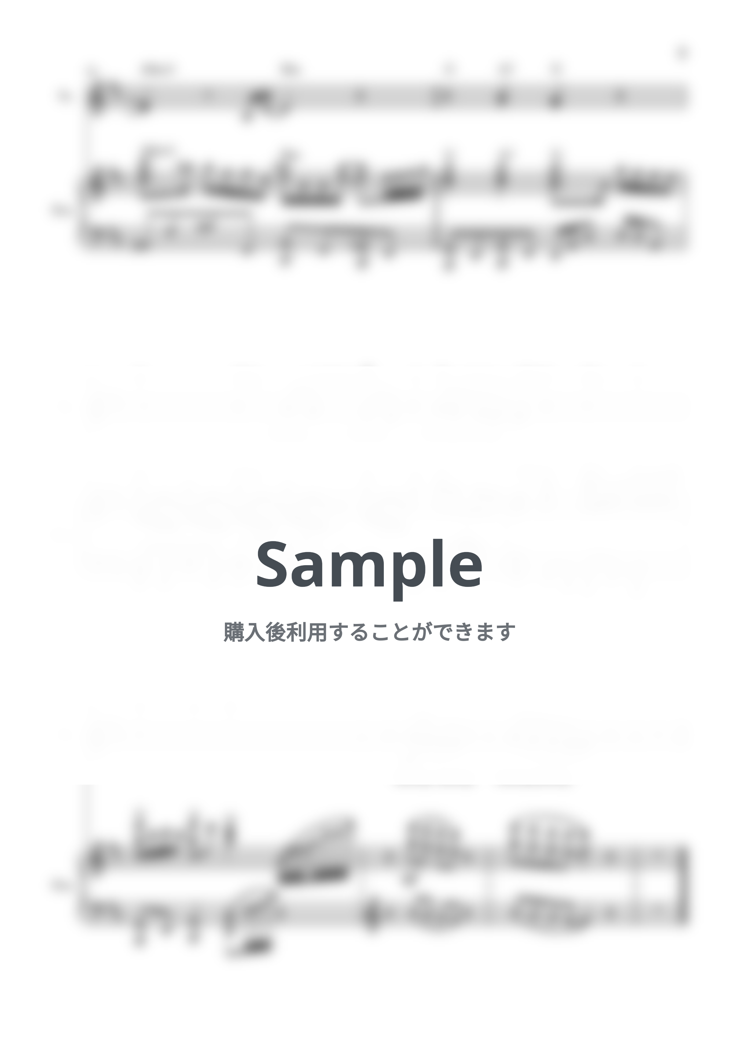 Mrs.GREEN APPLE - ダーリンvocal&piano楽譜 by KEIKO EBI