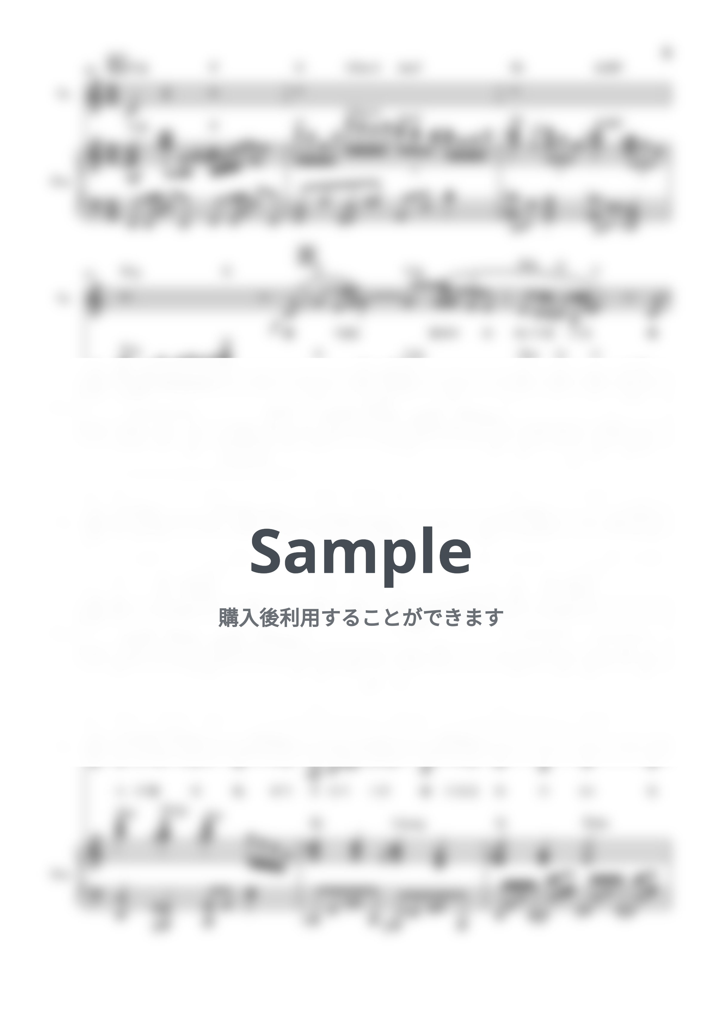 Mrs.GREEN APPLE - ダーリンvocal&piano楽譜 by KEIKO EBI