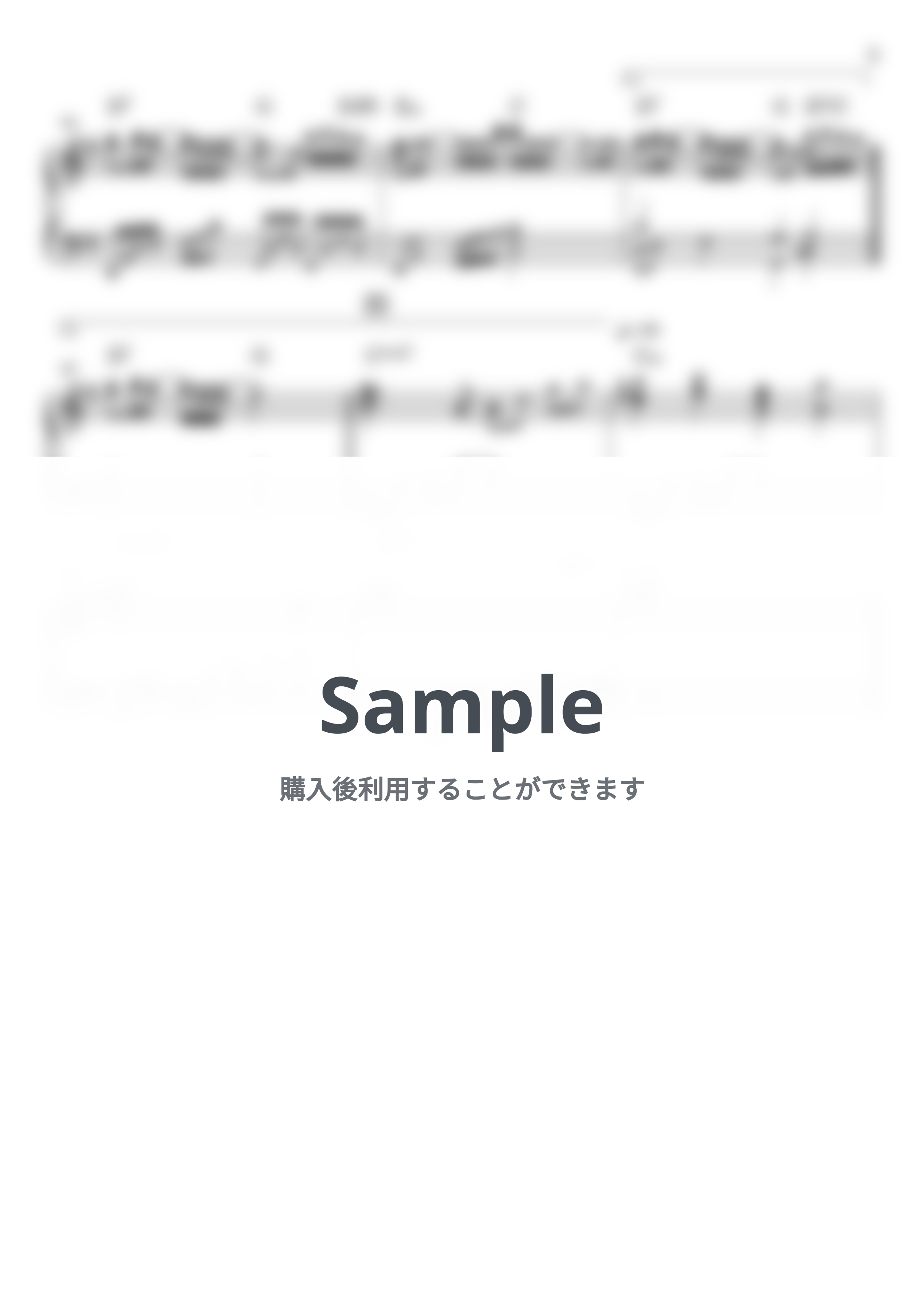 浜崎あゆみ - mimosa (続・続・最後から二番目の恋 主題歌) by miiの楽譜棚