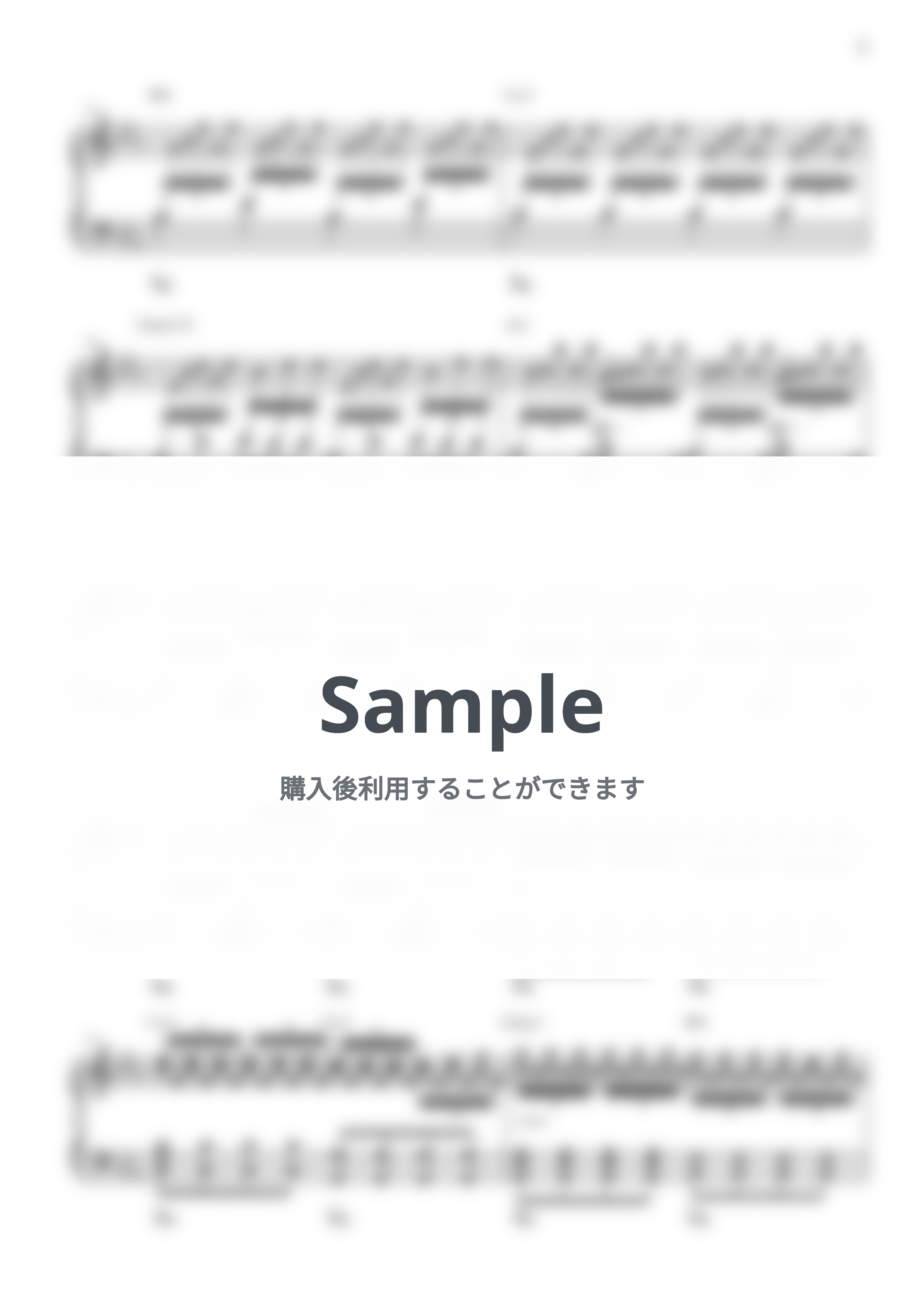 ユーリ！！！ON ICE - YURI ON ICE ピアノ楽譜PDF | CANACANA family