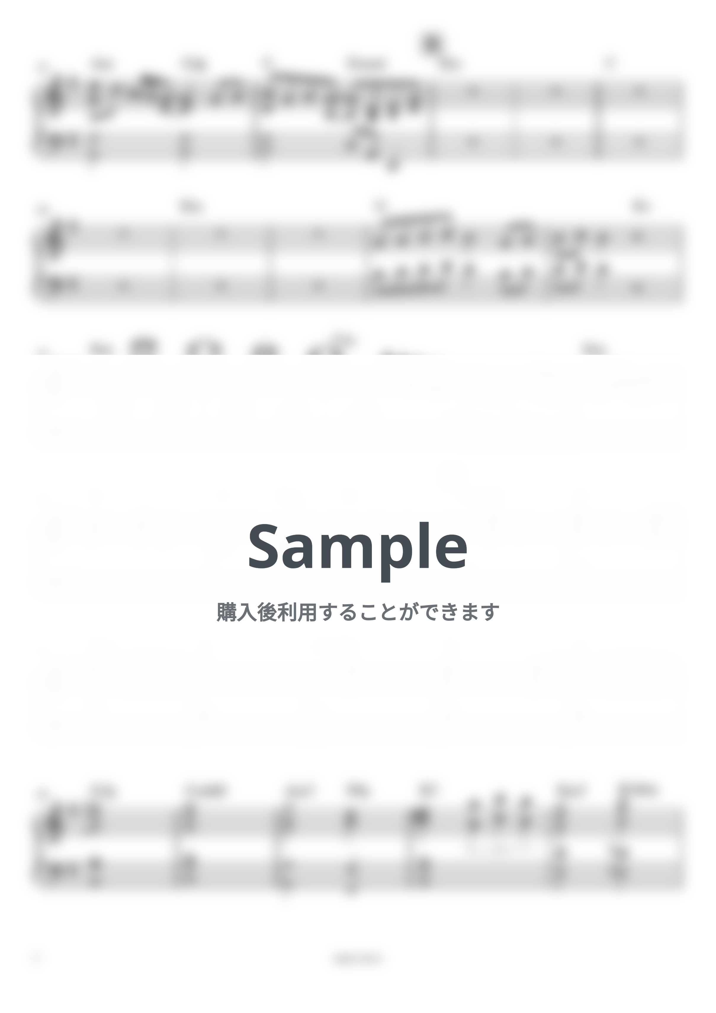 Mrs. GREEN APPLE - lulu. (キーボードパート) by mame