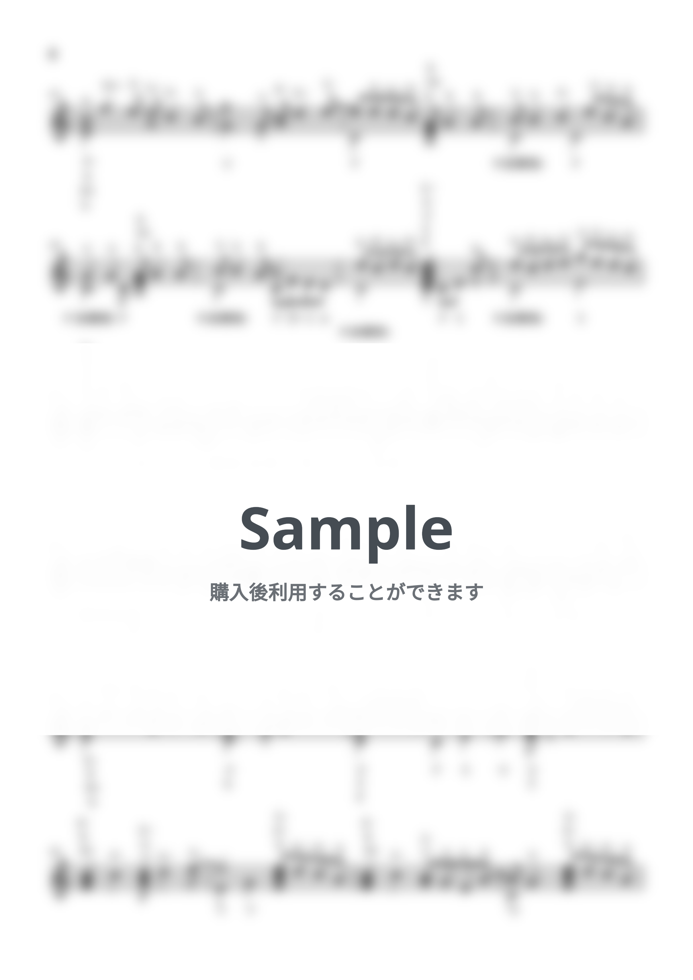 サザンオールスターズ - 涙のキッス (ドレミ表記 演奏付き カリンバ楽譜) by カリンバ小僧